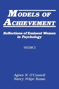 Buy Models of Achievement (English, Agnes N. O'Connell | Nancy Felipe Russo) — BookShops.in