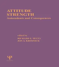 Buy Attitude Strength (English, Richard E. Petty | Jon A. Krosnick) — BookShops.in