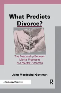 Buy What Predicts Divorce? (English, John Mordechai Gottman) — BookShops.in