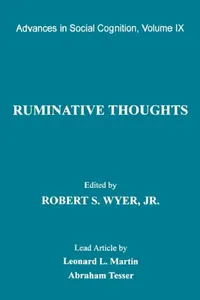 Buy Ruminative Thoughts (English, Robert S. Wyer Jr) — BookShops.in
