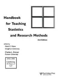 Buy Handbook for Teaching Statistics and Research Methods (English, Mark E. Ware | Charles L. Brewer) — BookShops.in