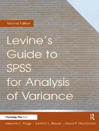 Buy Levine's Guide to SPSS for Analysis of Variance (English, Sanford L. Braver | David P. Mackinnon | Melanie Page) — BookShops.in