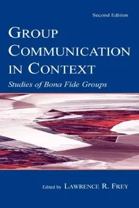 Buy Group Communication in Context (English, Lawrence R. Frey) — BookShops.in