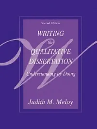 Buy Writing the Qualitative Dissertation (English, Meloy Judith M.) — BookShops.in