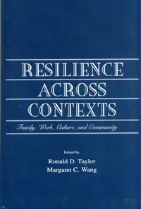 Buy Resilience Across Contexts (English, Ronald D. Taylor) — BookShops.in