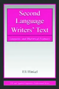 Buy Second Language Writers' Text (English, Eli Hinkel) — BookShops.in