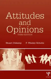 Buy Attitudes and Opinions (English, Stuart Oskamp) — BookShops.in