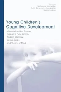Buy Young Children's Cognitive Development (English, Wolfgang Schneider | Ruth Schumann-Hengsteler | Beate Sodian) — BookShops.in
