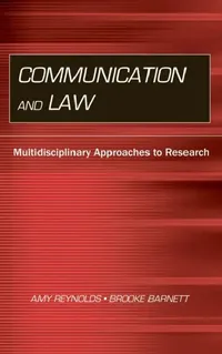 Buy Communication and Law (English, Amy Reynolds | Brooke Barnett) — BookShops.in