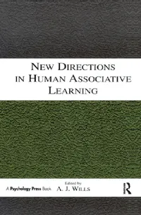 Buy New Directions in Human Associative Learning (English, Andy J. Wills) — BookShops.in