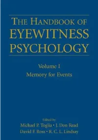 Buy The Handbook of Eyewitness Psychology (English, Michael P. Toglia | J. Don Read | David F.Ross) — BookShops.in
