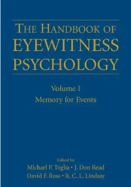 The Handbook of Eyewitness Psychology (English, Michael P. Toglia | J. Don Read | David F.Ross)