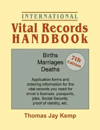 Buy International Vital Records Handbook. 7th Edition (English, Thomas Jay Kemp) — BookShops.in