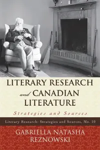 Buy Literary Research and Canadian Literature (English, Gabriella Reznowski) — BookShops.in