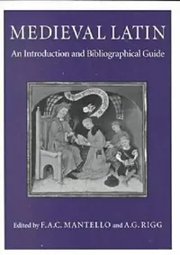 Buy Medieval Latin (English, F. a. C. Mantello | A. G. Rigg) — BookShops.in