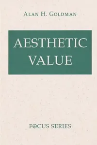 Buy Aesthetic Value (English, Alan Goldman) — BookShops.in