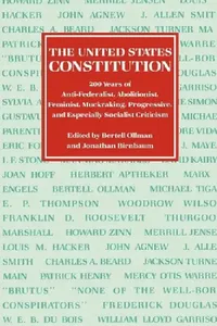 Buy The United States Constitution (English, Bertell Ollman | Jonathan Birnbaum) — BookShops.in