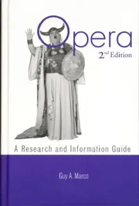 Buy Opera (English, Guy A. Marco) — BookShops.in
