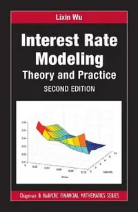Buy Interest Rate Modeling (English, Lixin Wu) — BookShops.in