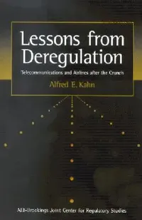 Buy Lessons from Deregulation (English, Alfred E. Kahn) — BookShops.in