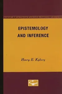 Buy Epistemology and Inference (English, Jr. Kyburg Henry E.) — BookShops.in