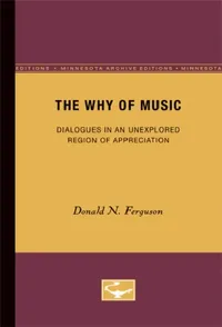 Buy The Why of Music (English, Donald N. Ferguson) — BookShops.in