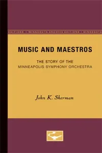 Buy Music and Maestros (English, John K. Sherman) — BookShops.in