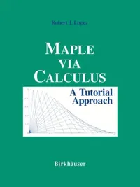 Buy Maple Via Calculus (English, Robert J. Lopez) — BookShops.in