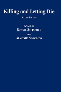 Buy Killing and Letting Die (English, Bonnie Steinbock | Alastair Norcross) — BookShops.in