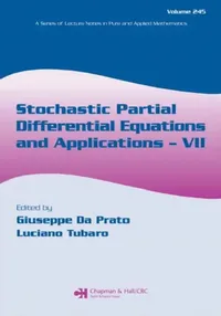 Buy Stochastic Partial Differential Equations and Applications - VII (English, Giuseppe Da Prato | Luciano Tubaro) — BookShops.in