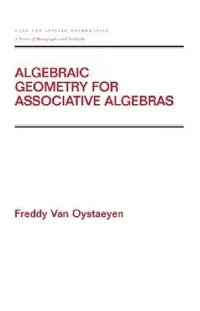 Buy Algebraic Geometry for Associative Algebras (English, Freddy Van Oystaeyen) — BookShops.in