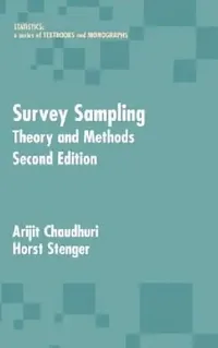 Buy Survey Sampling (English, Arijit Chaudhuri | Horst Stenger) — BookShops.in