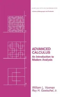 Buy Advanced Calculus (English, Voxman) — BookShops.in