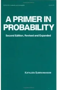Buy A Primer in Probability (English, Kathleen Subrahmaniam) — BookShops.in
