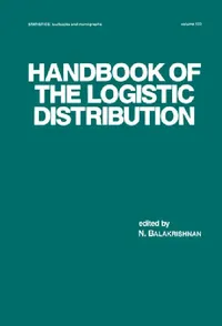 Buy Handbook of the Logistic Distribution (English, N. Balakrishnan) — BookShops.in