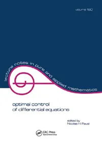 Buy Optimal Control of Differential Equations (English, Nicolae H. Pavel) — BookShops.in