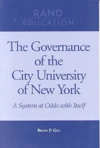 Buy The Governance of the City University of New York (English, Brian P. Gill) — BookShops.in
