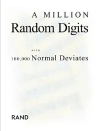 Buy A Million Random Digits with 100,000 Normal Deviates (English, Rand Corporation) — BookShops.in