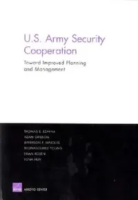 Buy Improving the Planning and Management of U.S. Army Security Cooperation (English, Thomas Szaya) — BookShops.in