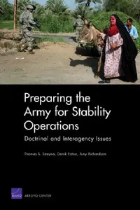 Buy Preparing the Army for Stability Operations (English, Thomas S. Szayna | Derek Eaton | Amy Richardson) — BookShops.in
