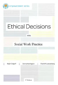 Buy Ethical Decisions for Social Work Practice (English, Ralph Dolgoff | Donna Harrington | Frank Loewenberg) — BookShops.in