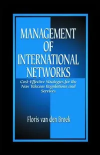 Buy Management of International Networks (English, Floris Van Den Broek) — BookShops.in