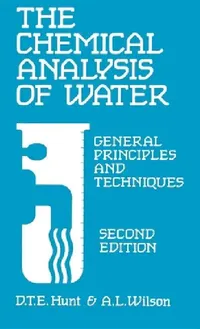 Buy Chemical Analysis of Water (English, D. T. E. Hunt | A. Wilson) — BookShops.in