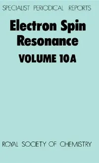 Buy Electron Spin Resonance (English, M. C. R. Symons) — BookShops.in