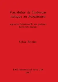 Buy Variabilité de l'Industrie lithique au Moustérien (English, Sylvie Beyries) — BookShops.in