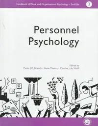 Buy A Handbook of Work and Organizational Psychology (English, Pieter J. De Drenth | Thierry Henk | Wolff Charles) — BookShops.in