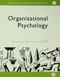 Buy A Handbook of Work and Organizational Psychology (English, De Charles | P. J. D. Drenth | Thierry Henk) — BookShops.in