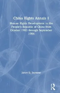 Buy China Rights Annals (English, James D. Seymour) — BookShops.in