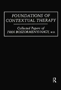 Buy Foundations of Contextual Therapy (English, Ivan Boszormenyi-Nagy) — BookShops.in