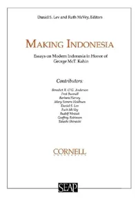 Buy Making Indonesia (English, Daniel S. Lev | Ruth T. McVey) — BookShops.in